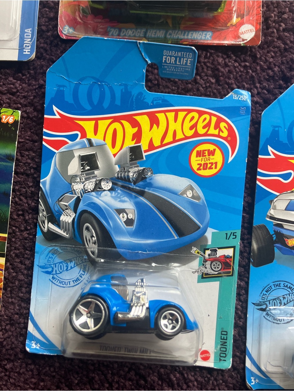 10 new Assorted Kids Toy Cars – Blue, Green, Red, Purple, Silver, White - Picture 11 of 12